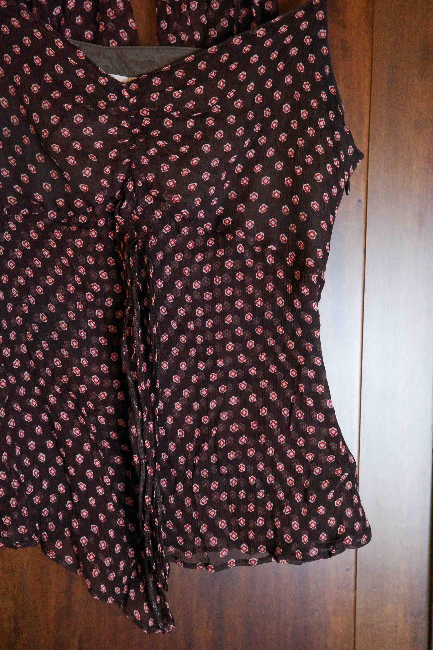 Les Olivades Espresso Camisole + Stole