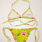 Lime Floral Bikini