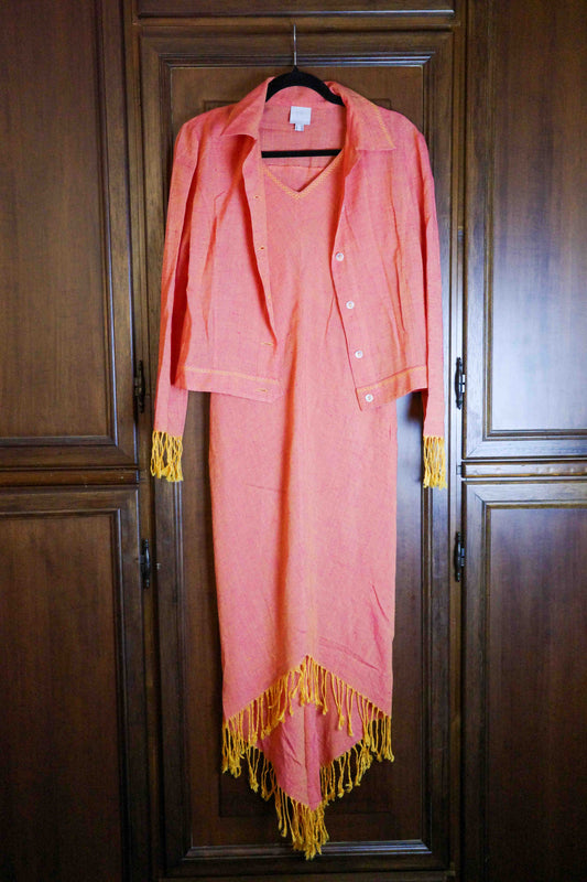 Paola Frani Sienna Fringe Set