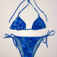 Azure Seashell Bikini