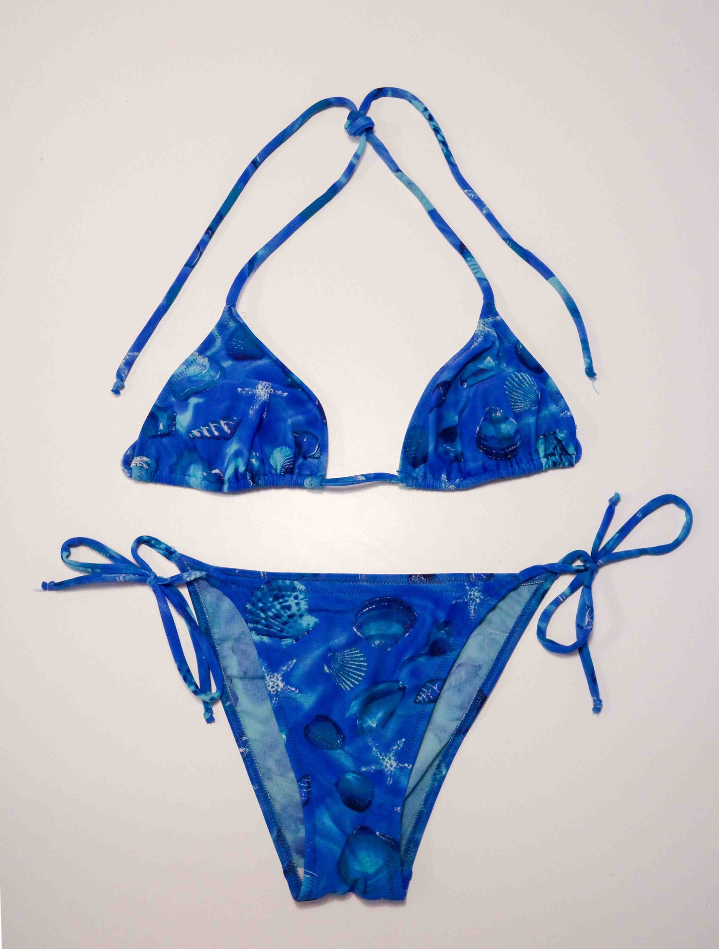 Azure Seashell Bikini