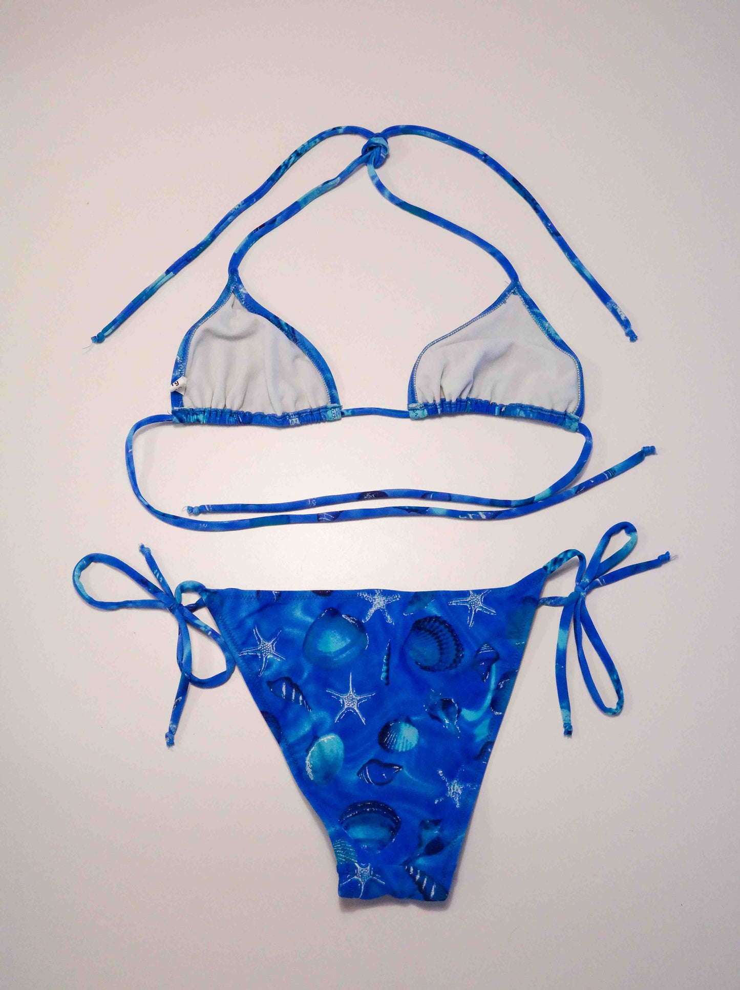 Azure Seashell Bikini