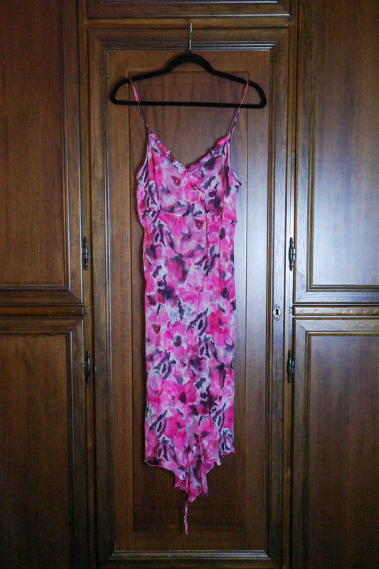 Liu Jo Silk Watercolor Slip Dress