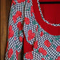 Moschino Cherry Gingham Dress