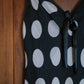 Supérior Silk Polka Dot Dress