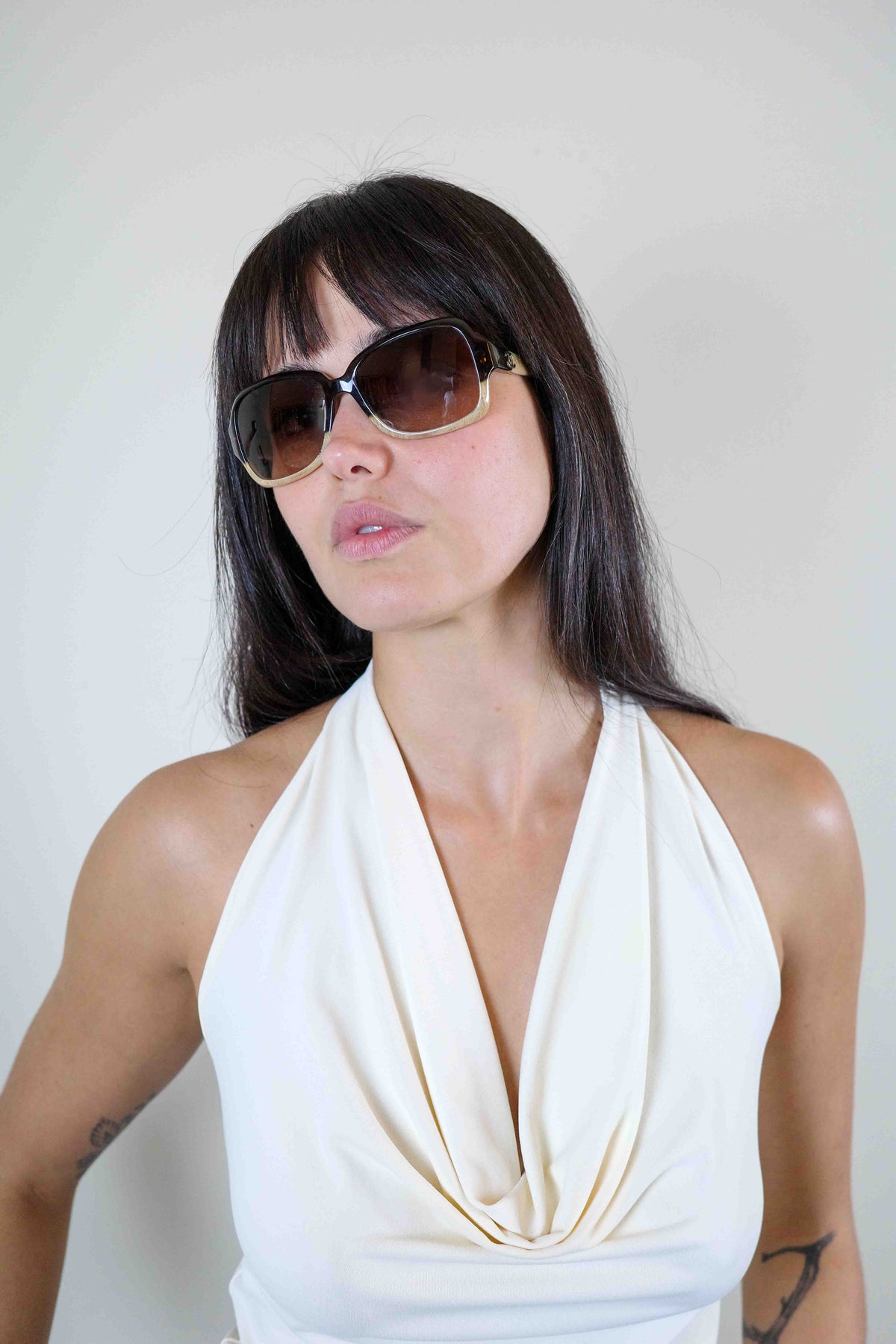 Chanel Latte Gradient Sunglasses
