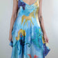 Louise Della Silk Surrealism Dress