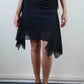 Tunnel Silk Ruffle Skirt