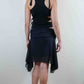 Tunnel Silk Ruffle Skirt