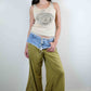Taupe Spiral Tank Top
