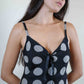 Supérior Silk Polka Dot Dress