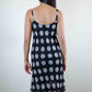 Supérior Silk Polka Dot Dress