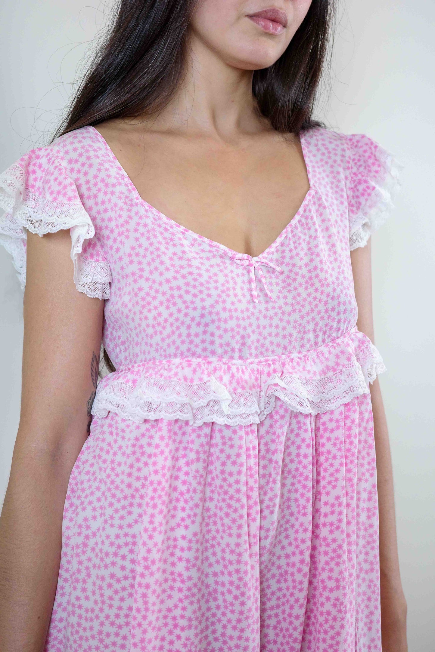 Valentino Silk Starburst Dress