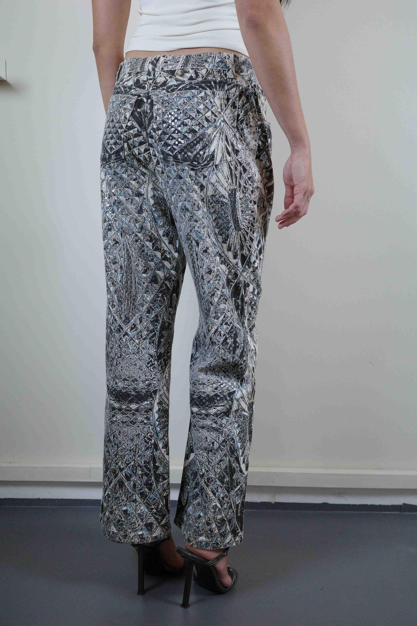 Roberto Cavalli Kaleidoscope  Sequin Pants