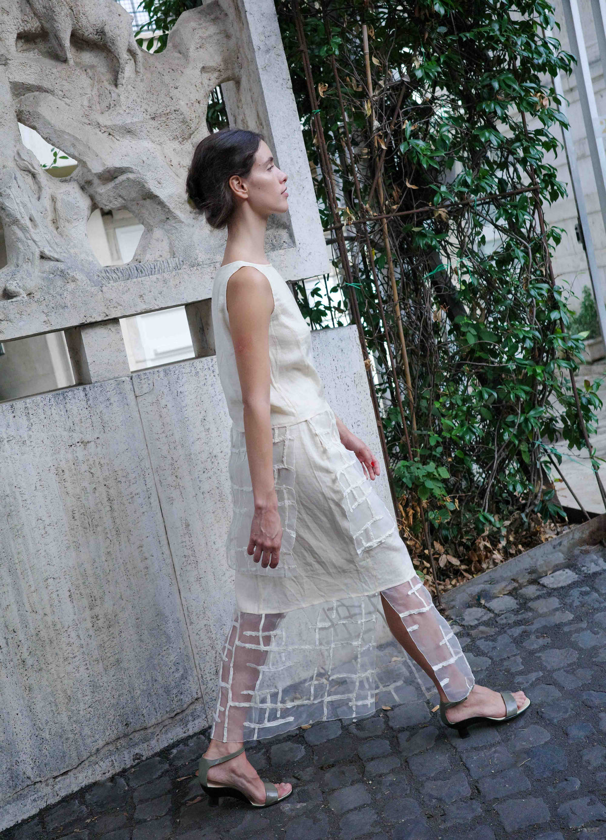 Massimo Vello Cream Grid Set