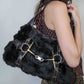 Gucci Cioccolato Fur Bag