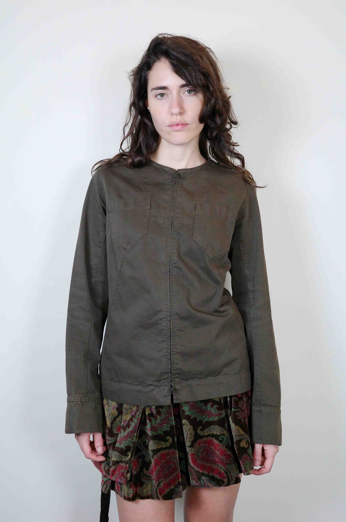 Prada Moss Cargo Jacket