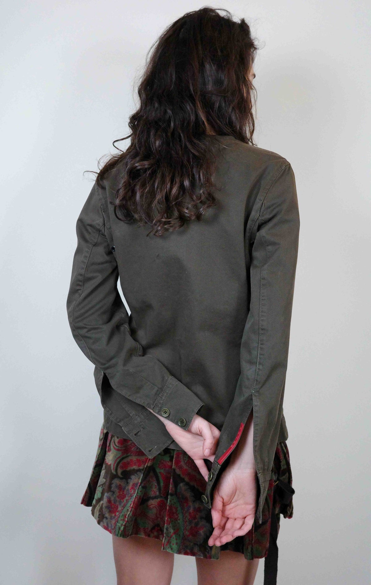 Prada Moss Cargo Jacket