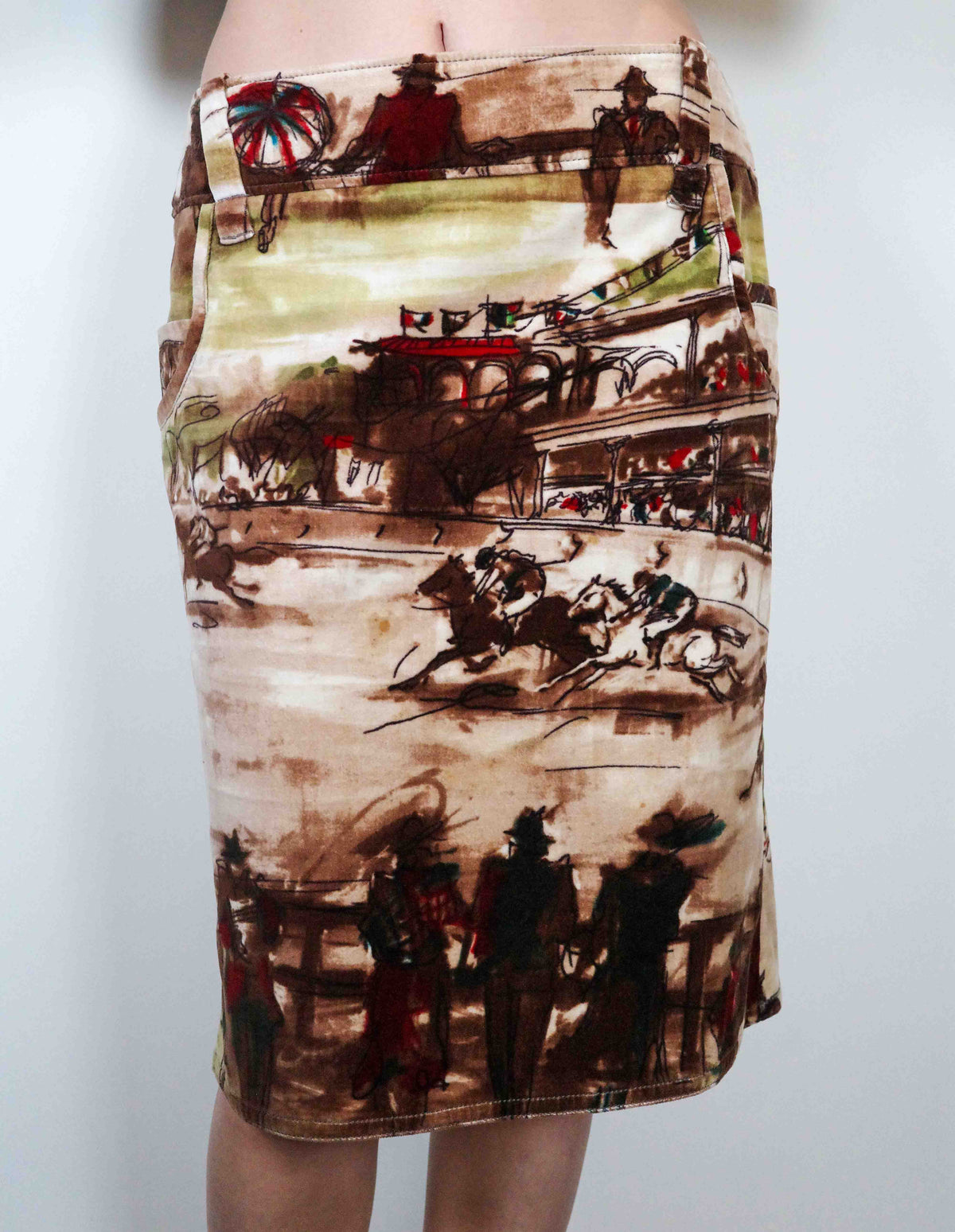 Gianfranco Ferre Palio di Siena Skirt