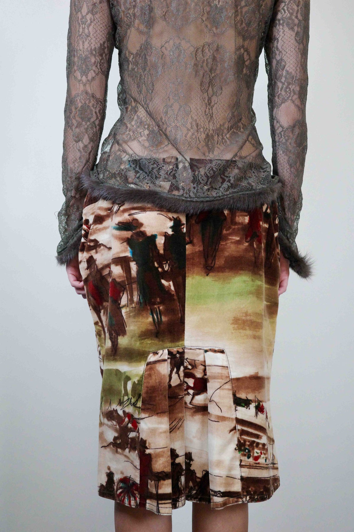 Gianfranco Ferre Palio di Siena Skirt