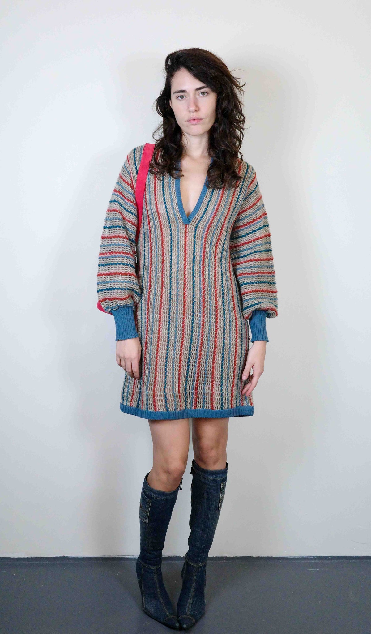 Jean Paul Gaultier Wool Knit Dress