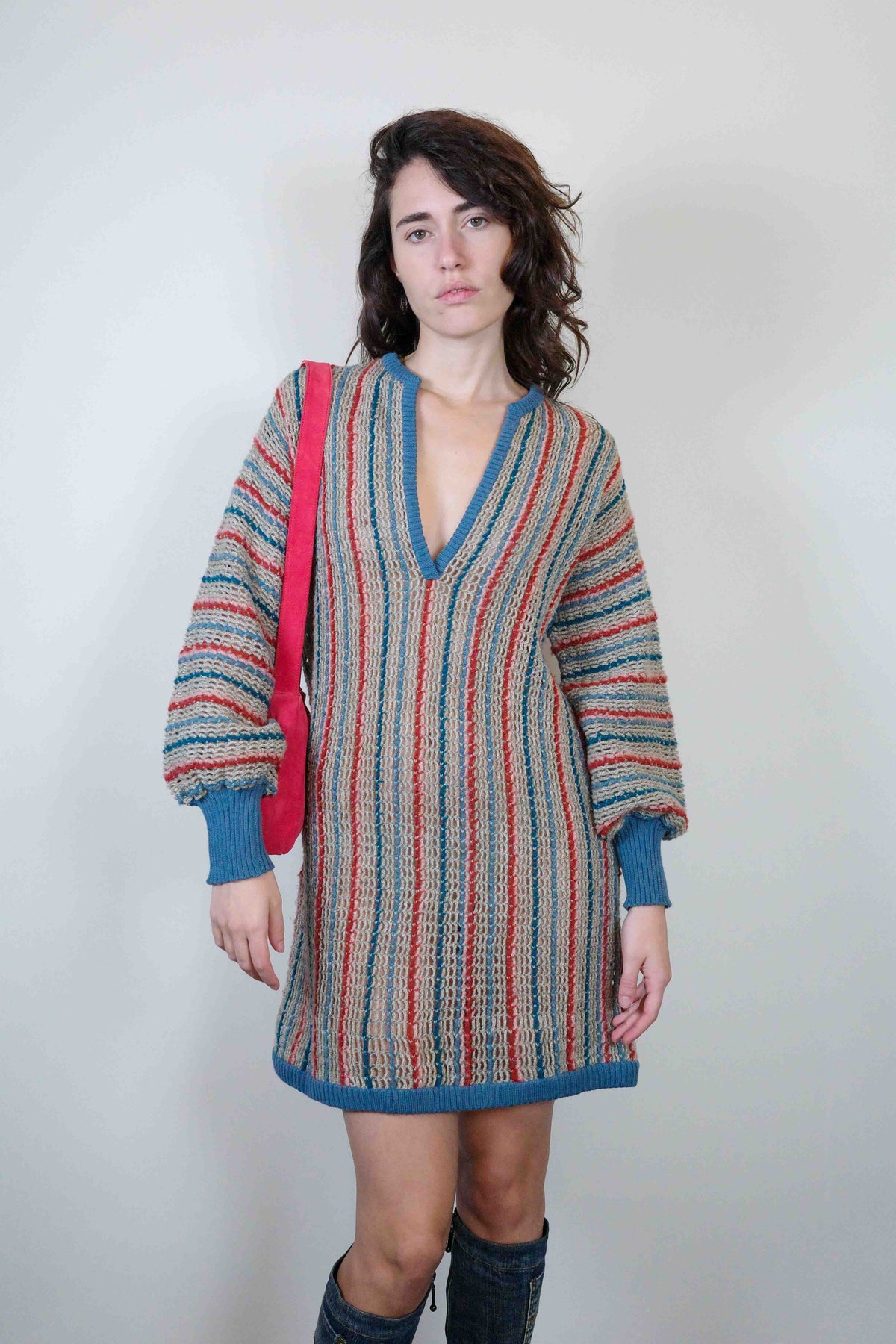Jean Paul Gaultier Wool Knit Dress