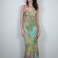 Kenzo Sage Botanica Dress