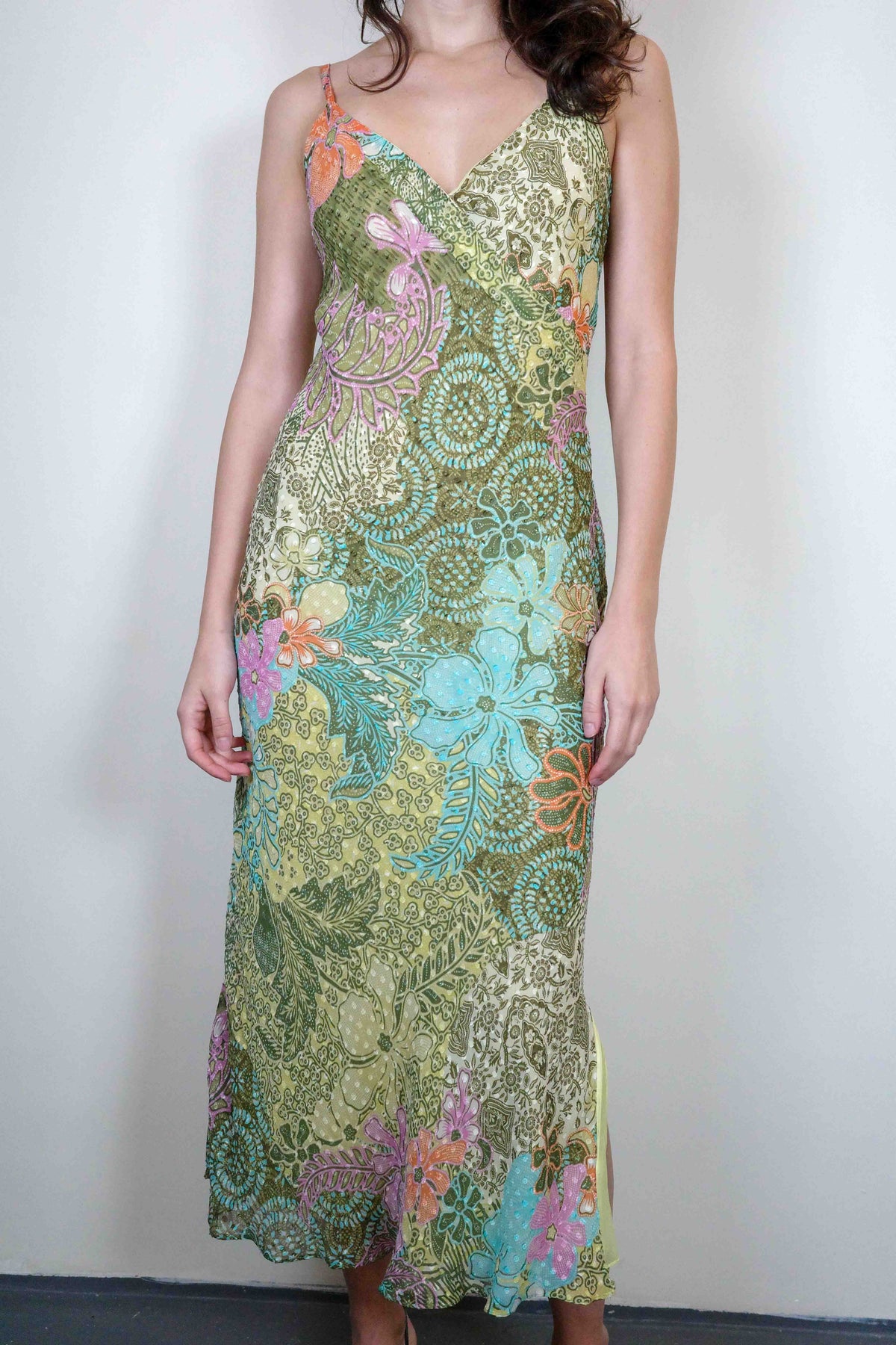 Kenzo Sage Botanica Dress