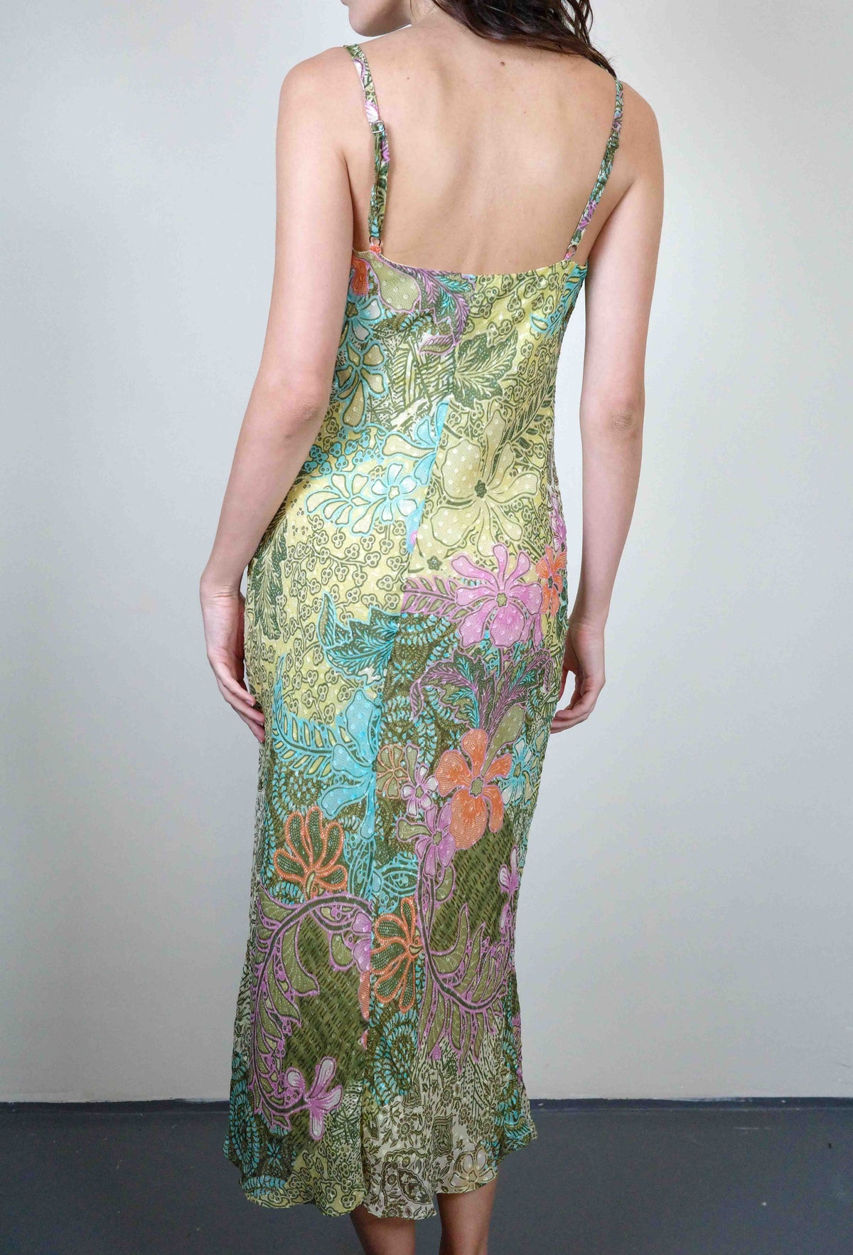 Kenzo Sage Botanica Dress