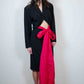Martine Sitbon Wool Bow Dress