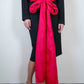 Martine Sitbon Wool Bow Dress
