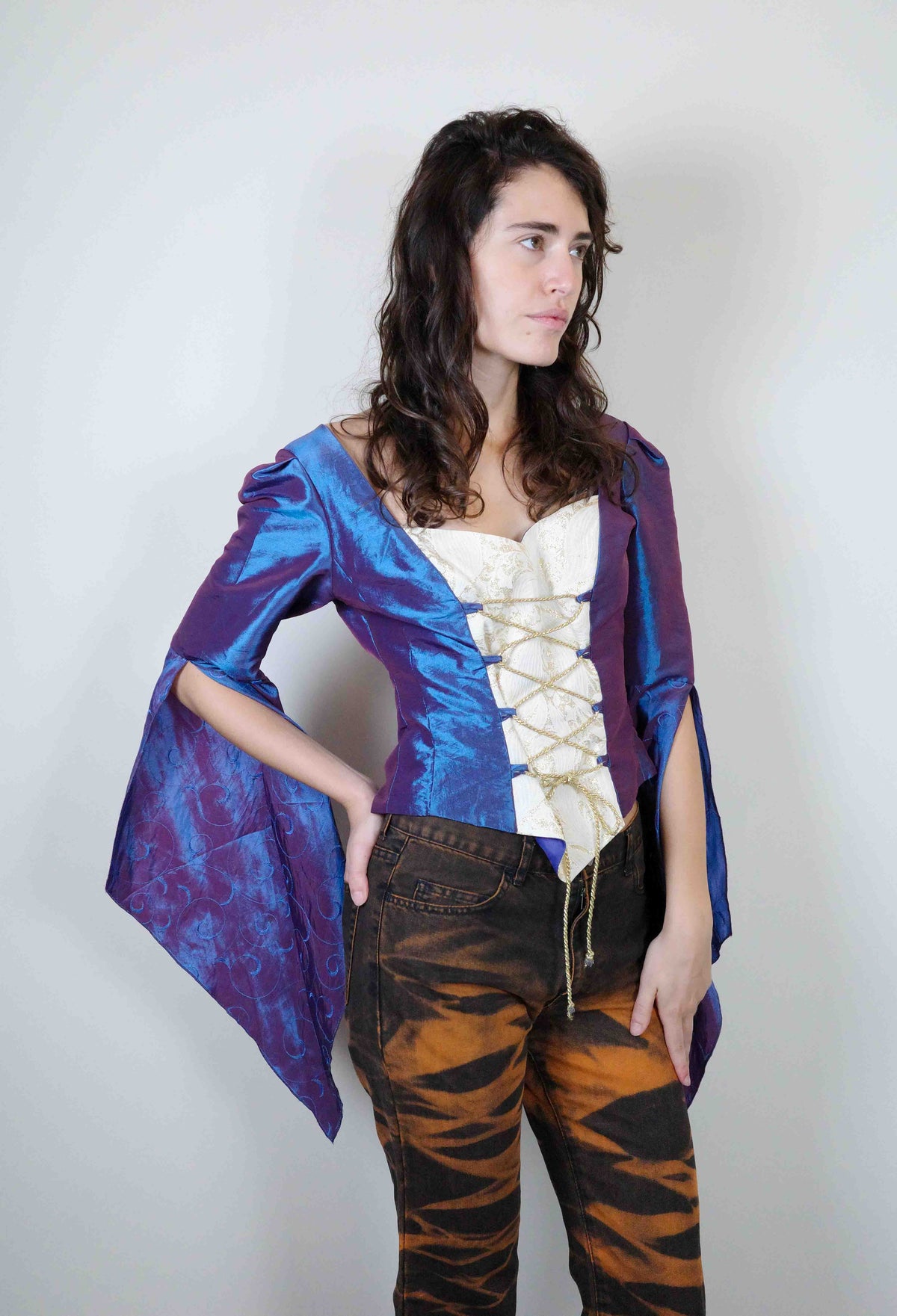 Amethyst Renaissance Blouse