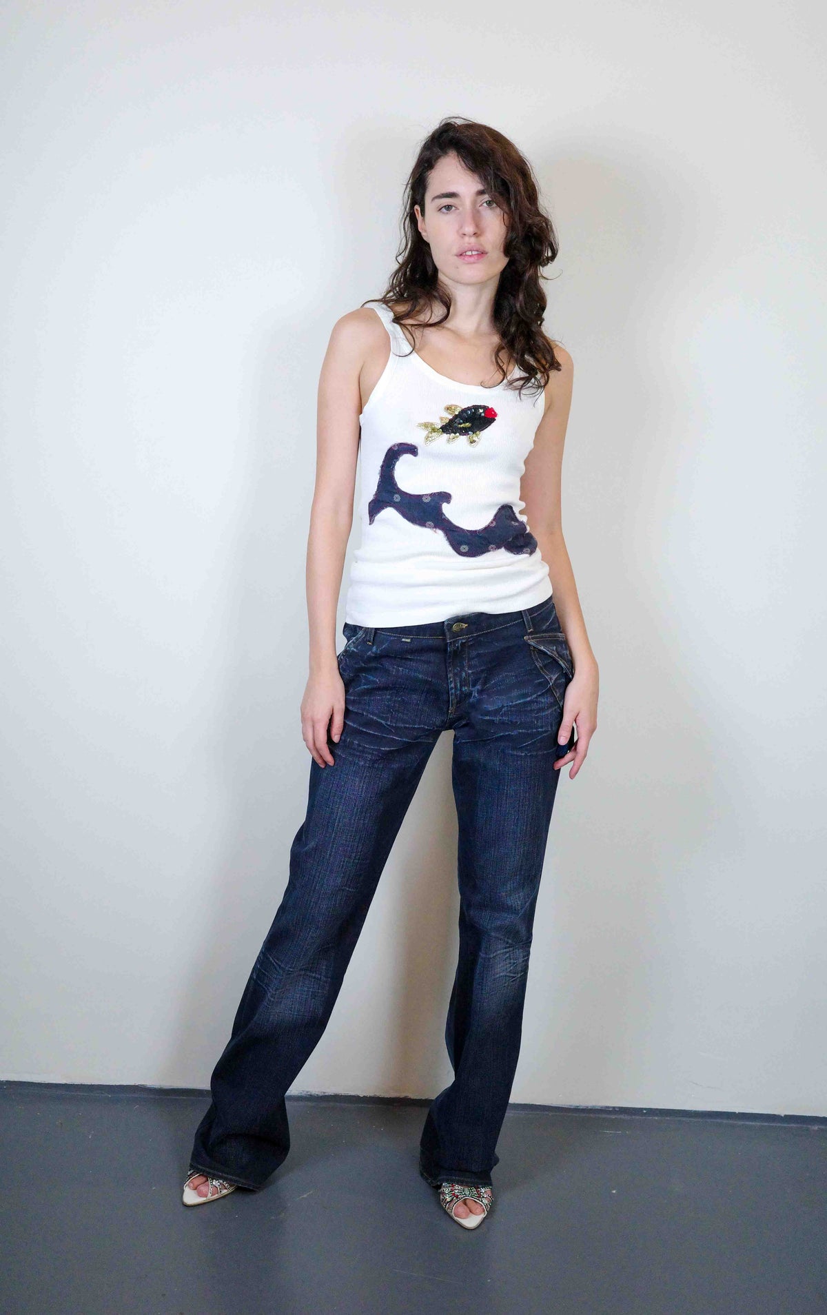 Just Cavalli Tassel Denim
