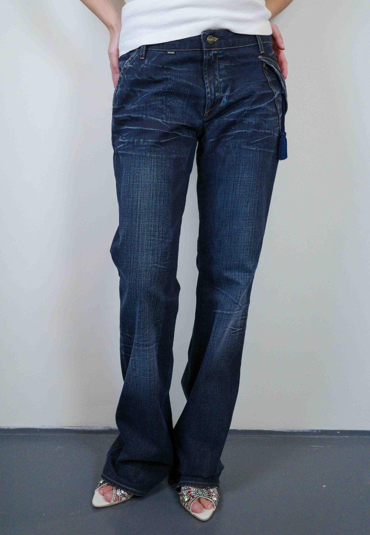 Just Cavalli Tassel Denim
