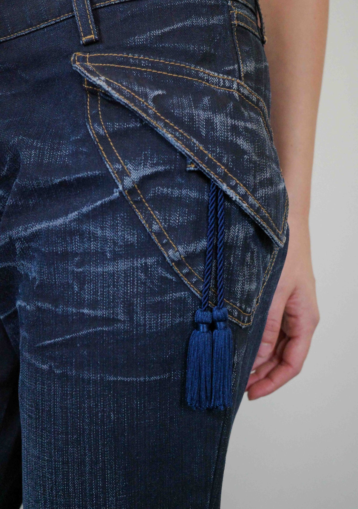 Just Cavalli Tassel Denim