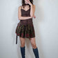 Armani Paisley Velvet Skirt