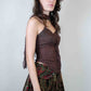 Les Olivades Mahogany Camisole + Stole