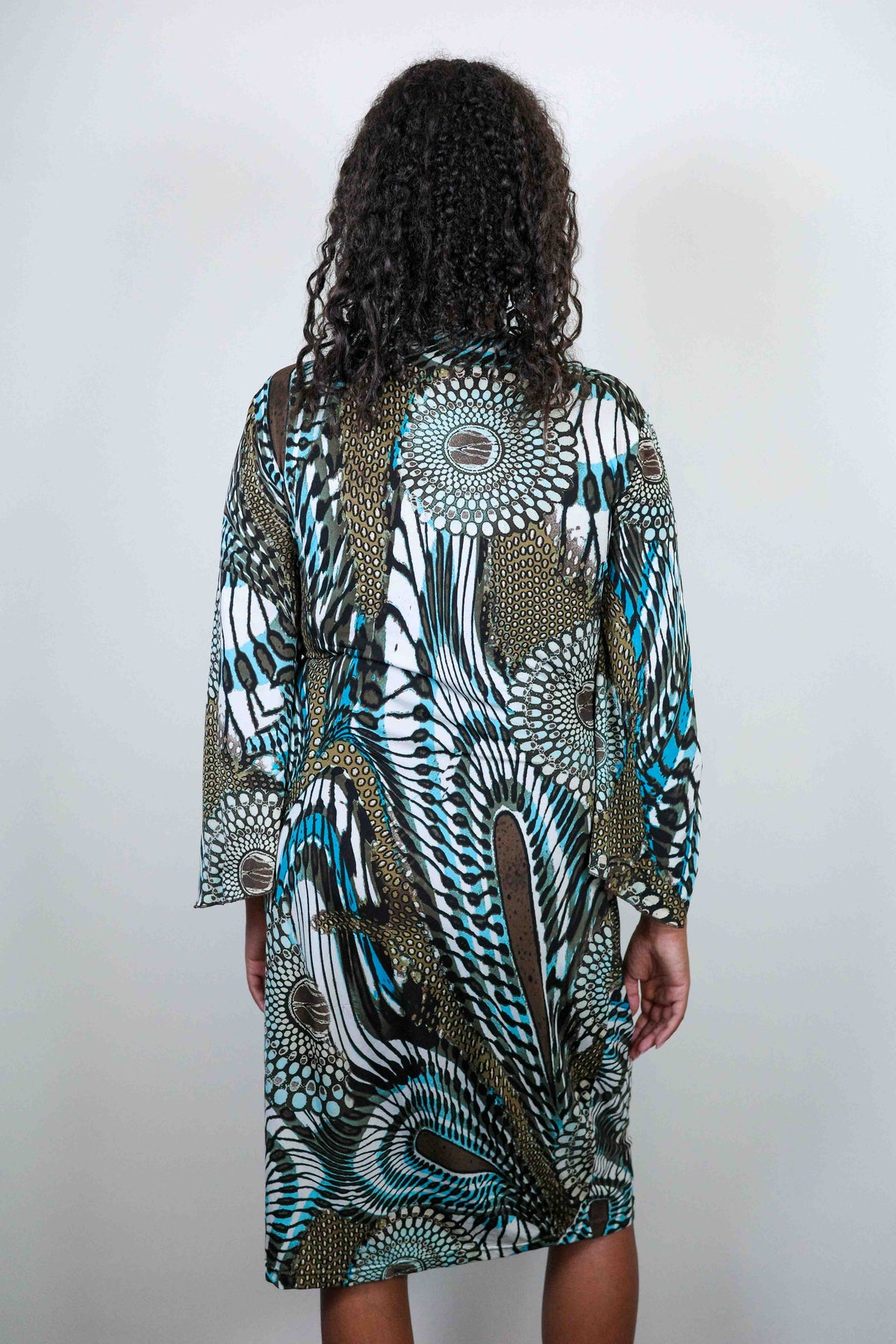 Peacock Medallion Dress