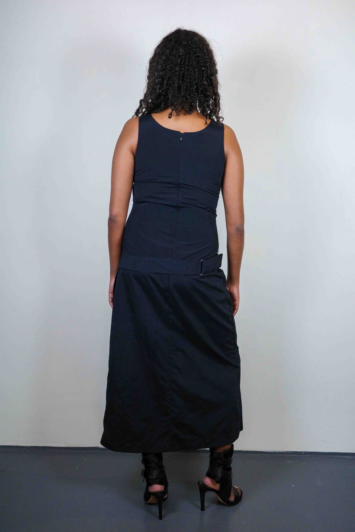 Debby Debo Noir Belt Bag Dress