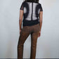 Debby Debo Silhouette Mesh Top
