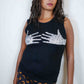 John Richmond Spiderweb Top