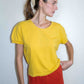Jean Paul Gaultier Mustard Top