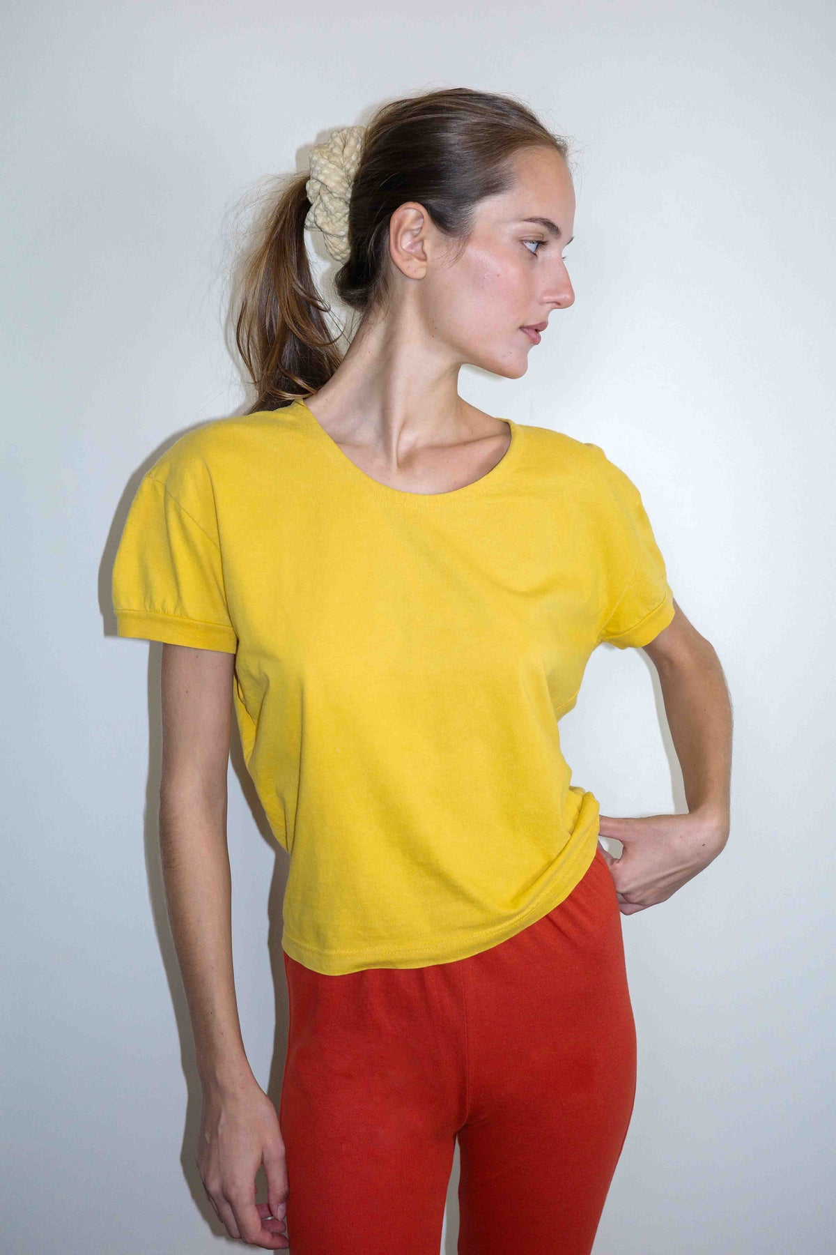 Jean Paul Gaultier Mustard Top