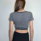 Heather Athletic Crop Top