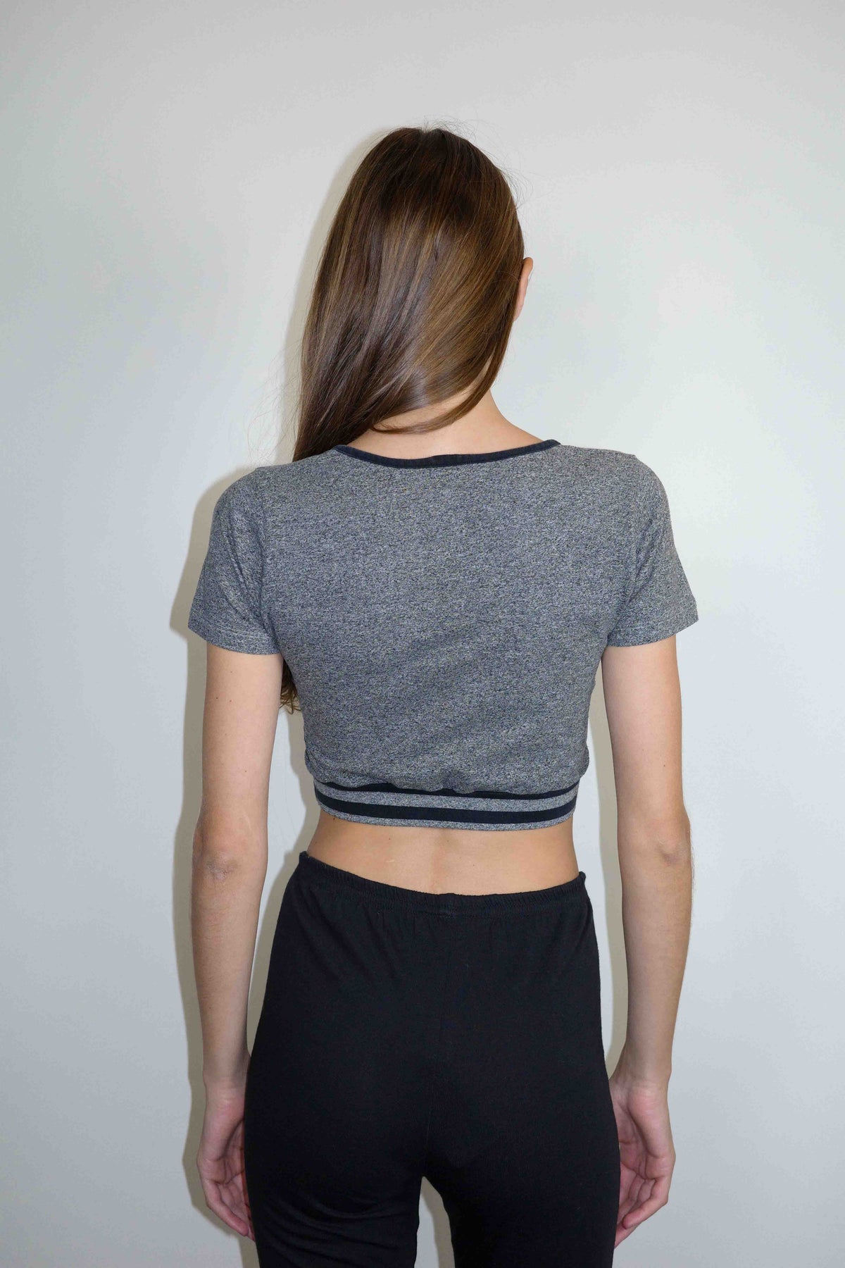 Heather Athletic Crop Top