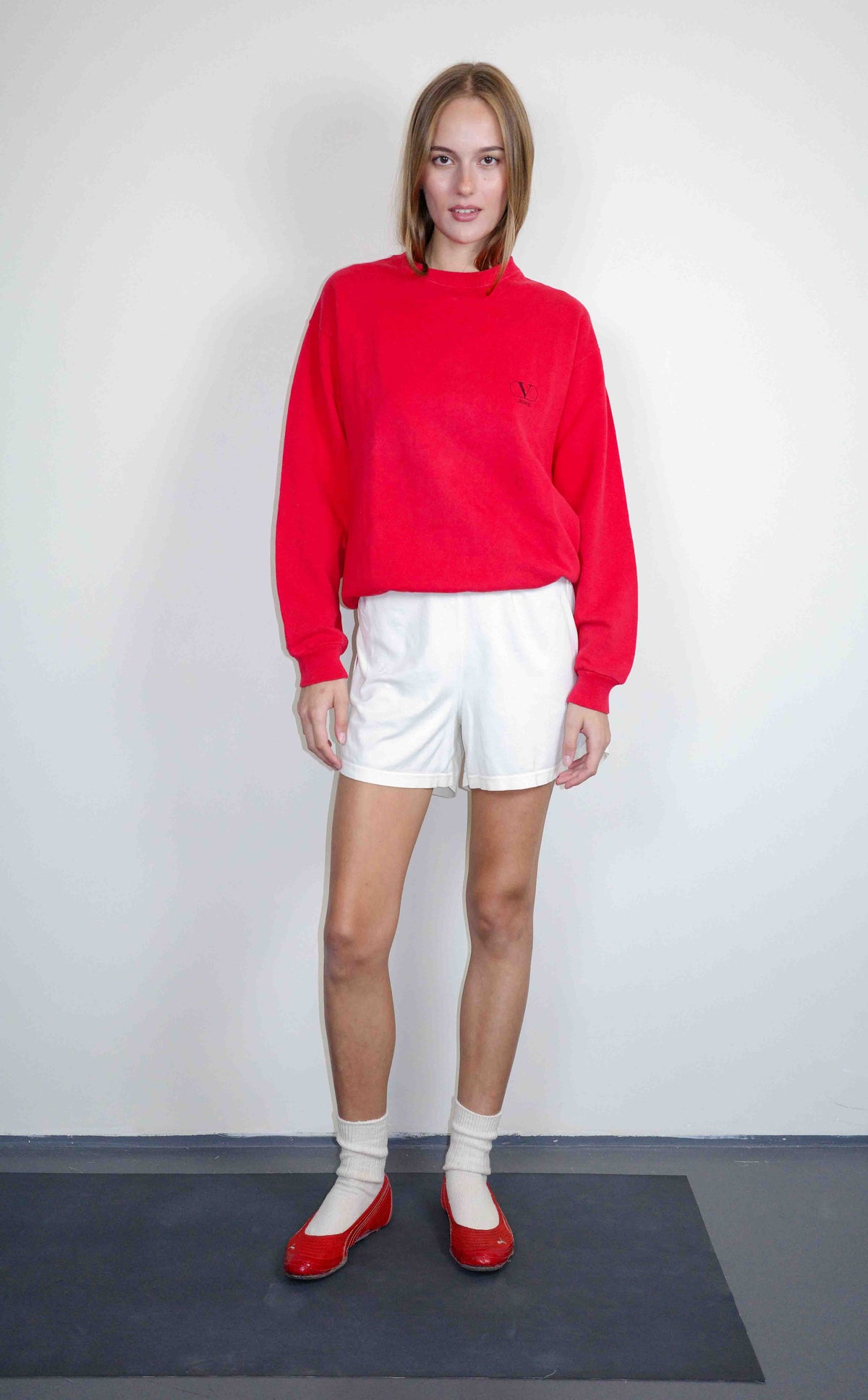 Valentino Crimson Crewneck