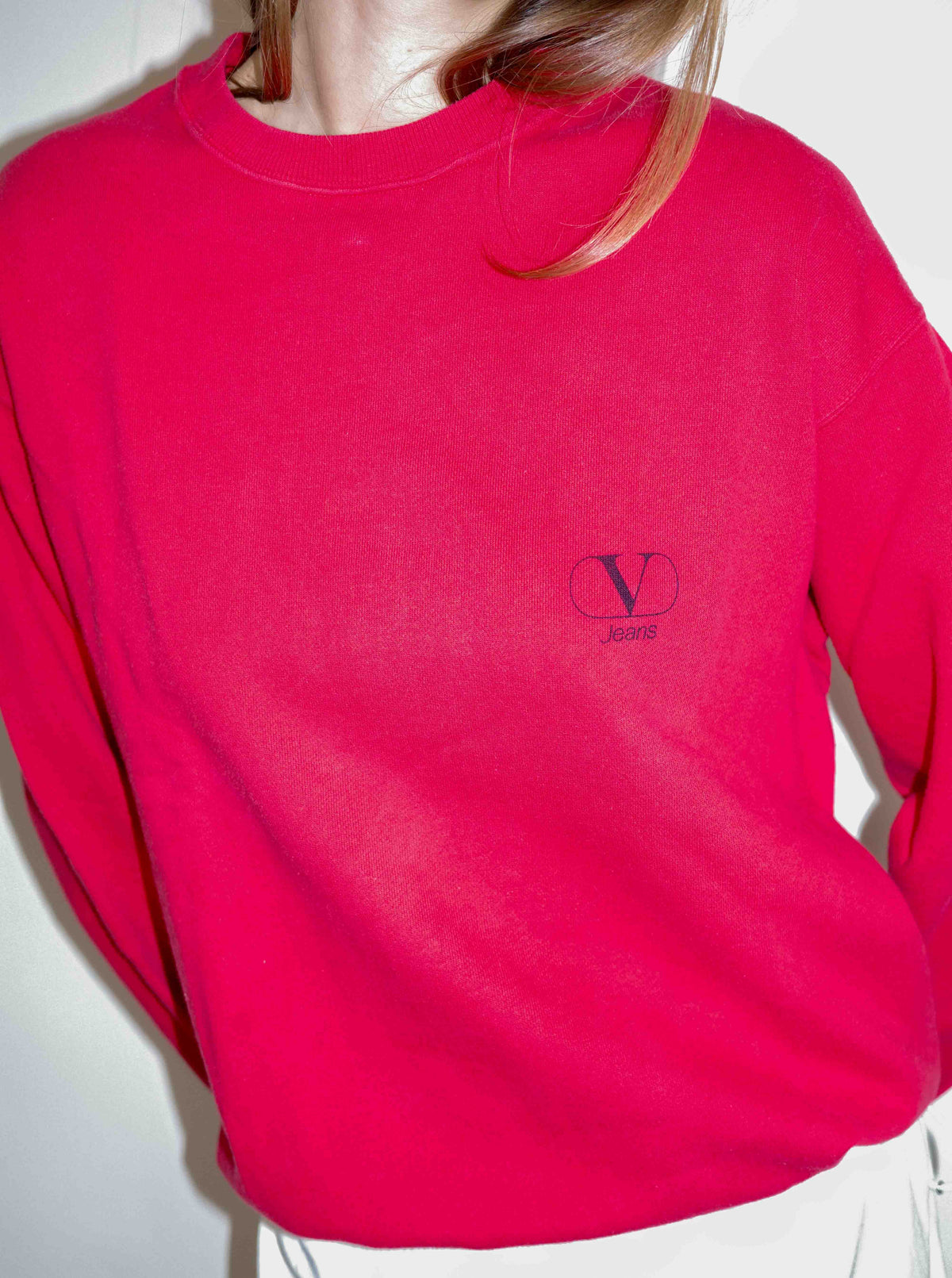 Valentino Crimson Crewneck