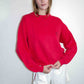 Valentino Crimson Crewneck