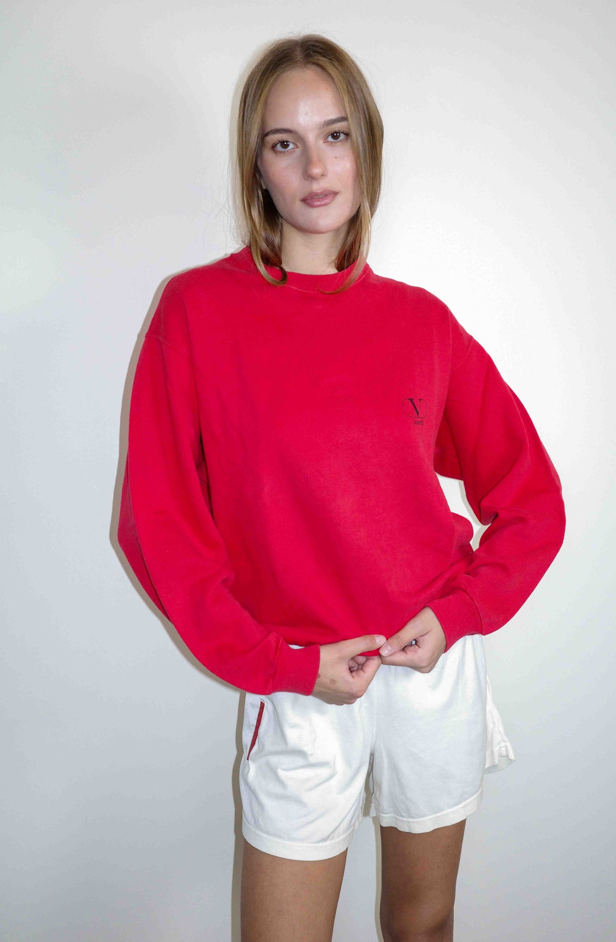 Valentino Crimson Crewneck