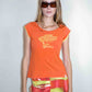 Versace Orange Tee